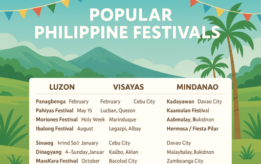 Popular Philippine Festivals with Travel Tips
