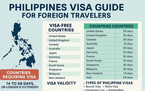 Philippines Visa Guide for Foreign Travelers